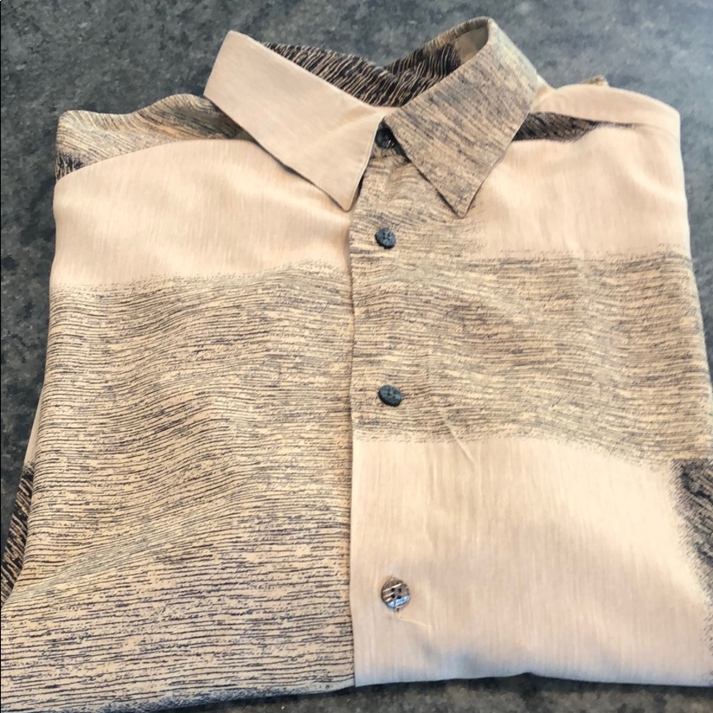 Stylish short sleeve shirt by crazy horse size L